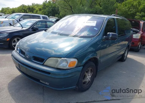 1998 Oldsmobile Silhouette Gls z USA, uszkodzony, nr VIN 1GHDX03E0WD154904